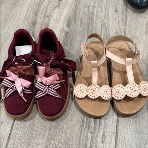 Bundle of 2 girls shoes